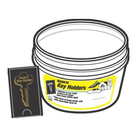 Hy-Ko Prod 15PC MED Mag Key Holder, PK15 KB199-BKT